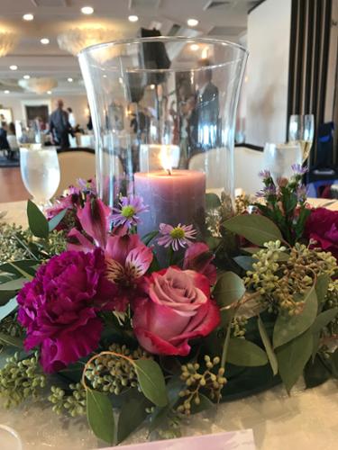 Perfect combination to set the mood for the reception